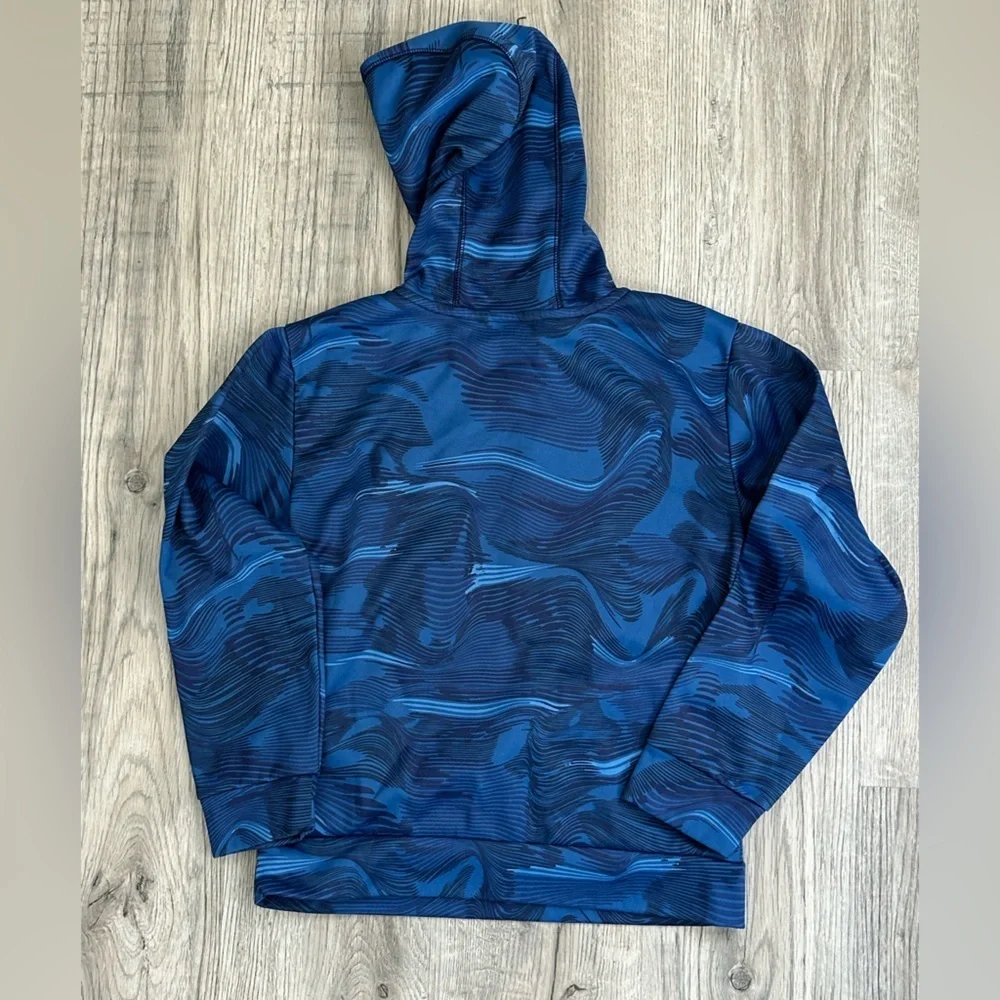 Adidas‎  Navy Swirl Hoodie Sz M 10/12